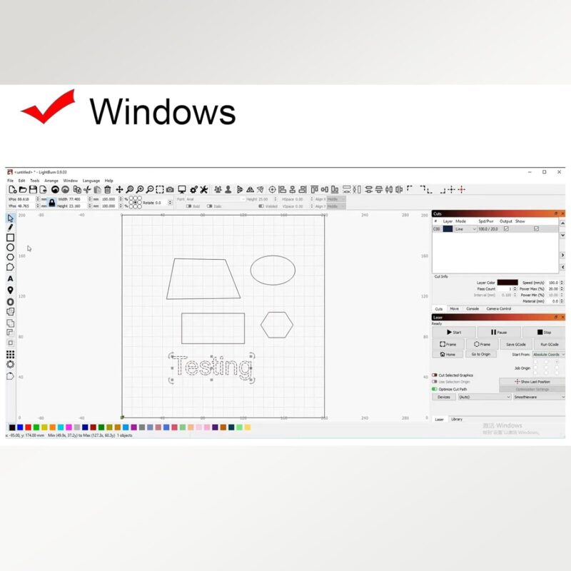 LightBurn Pro Laser Engraving Software - Multilingual - Image 2